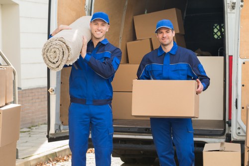 Preparation checklist scene for a Thornton Heath home move