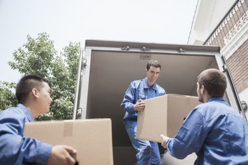 Commercial removals support for a business in Thornton Heath